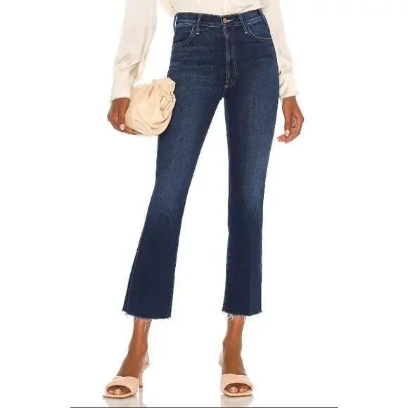 mother the hustler ankle frayed jeans in home movies - flawed - Picture 15 of 16